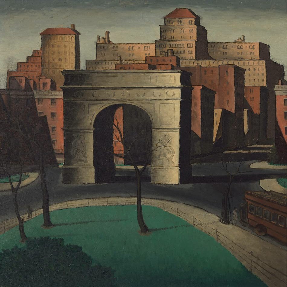 Glenn O. Coleman : The Arch : 1927 : Archival Quality Art Print