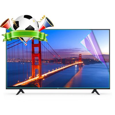 AIZYR Anti Blue Light Monitor Screen Protector 75-85 Inch Anti Glare/Anti Fingerprint Filter Film for Curved and Standard Screen, No Air Bubbles, Relieve Eyestrain,85inch 1902x1089mm