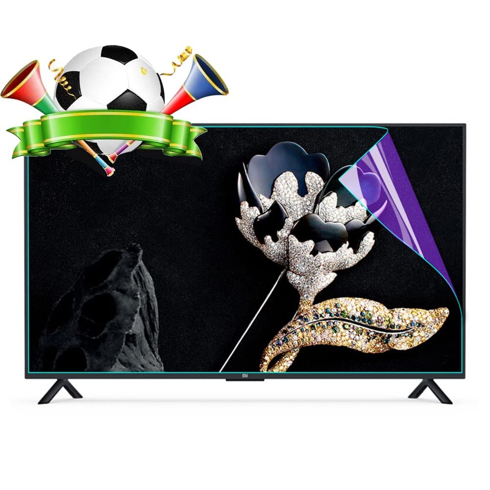 Matte Anti Glare TV Screen Protector - Ultra Clear/Anti-Reflective Anti-Blue Light Anti-UV Screen Protector Panel for 75-85 inch Monitor and Curved Screen,85inch 1902x1089mm