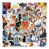 100Pcs Warriors Cats Furry Stickers GMVAESKY for Kids Aldults Teens for Birthday Party Supplies Decoration Water Bottles Laptop Suitcase view 4