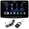 Alpine Halo9 ILX-F509 9" Digital Multimedia Receiver (Does Not Play Discs) and HCE-RCAM-WRA Spare Tire Backup Camera view 1