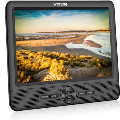 WONNIE 10" Single Portable DVD Player for Model W-3015 (One Screen Only, No Accessories Included)