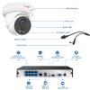 Anpviz 4K 8CH PoE Security Camera System, 6X 8MP Wired PoE IP Cameras with Human Vehicle Detection, Smart Dual Light Color Night Vision, 4K/8MP 8CH NVR with 2TB HDD for Business Home, NDAA view 4