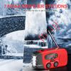 Esky Emergency Radio Red & Green view 2