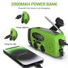 Esky Emergency Radio Red & Green view 3