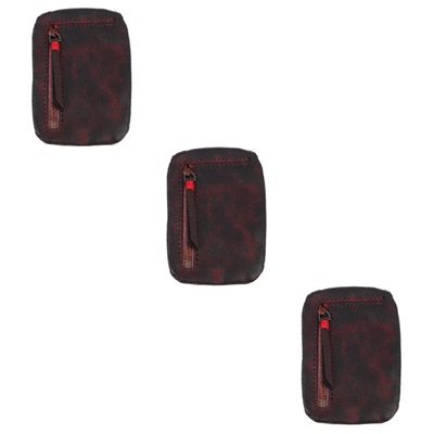 COLLBATH 3pcs Portable Usb Cable Organizer Bag Multi-purpose Earphone and Data Storage Pouch Compact Travel Case for Charger Cords and Accessories Smooth Fine Workmanship Deep
