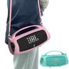 JCHPINE Silicone Cover Case for JBL Charge 5 Portable Bluetooth Speaker, Protective Skin Holder for JBL Charge 5 Speaker Accessories (Pink Case, NOT Fit Wi-Fi Version) view 3
