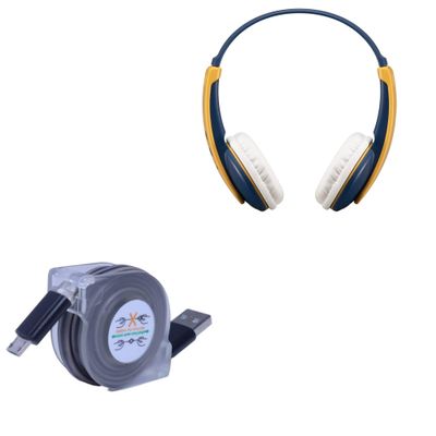 BoxWave Cable Compatible with JVC HA-KD10W - miniSync, Retractable, Portable Sync Cable