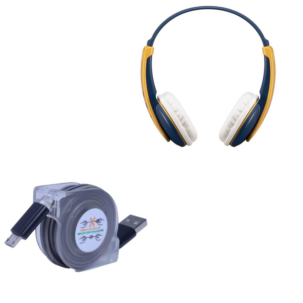 BoxWave Cable Compatible with JVC HA-KD10W - miniSync, Retractable, Portable Sync Cable