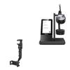 BoxWave Car Mount Compatible with Yealink Wireless Headset WH66 (4 in) - Rearview Mirror Car Mount, Rear View Mirror Adjustable GPS Car Mount - Jet Black view 1