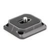 Benro PURC42 Arca-Style and RC2 Compatible Quick Release Plate with Dual Standard Mounting Screw Options, Rubber Traction Pad and Strap Eyelet (PURC42) view 1