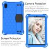 BLCshine Protective Case for Huawei MatePad T8 8.0 Inch 2020, Rugged Shockproof Silicone Protective Cover with Handle Stand and Shoulder Strap for Huawei MatePad T8 2020 - Blue+Black view 2