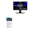 BoxWave Screen Protector Compatible with Viewsonic Elite XG270QG (27 in) - ClearTouch Crystal (2-Pack), HD Film Skin - Shields from Scratches view 1