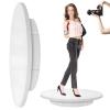 GIZMIT Electric Rotating Turntable for Photography, 360 Degree Motorized Rotating Display Stand, USB Power Cable, Rotating Display Stand for Video Shooting Props,White-60cm view 1