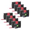 Label Maker Tape Replacement for Brother P-Touch TZe-431 TZ431 Laminated, Black on Red Label Tape AZe Tape 431, 12mm 0.47" 1/2" x 26.2ft, Compatible with PTH110, PT1230, PTP300BT, PTD210, 8 Pack view 1