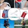 Yzpacc Mini First Aid Kit - CPR Keychain CPR Face Shield with Breathing Barrier & Elastic Belt & One Pair of Disposable Gloves for Travel Home Camping - Emergency Supplies(1 Set) view 3