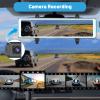 11.26 Inch Dashcam Front and Rear View Mirror Camera, Wireless CarPlay Android Auto Screen, Rearview Mirror Dash Cam with Bluetooth/Dual Cameras/AUX/Split Screen/Voice Control/1080P Backup Camera view 3