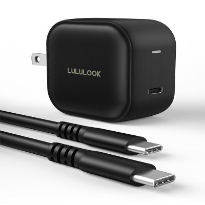 LULULOOK Mini USB C 67W USB-C Power Adapter Charger Block Type C Fast Wall Charger for MacBook Air/M1, Galaxy S22/S21, Dell XPS, HP, iPhone 14/Pro/Mini, iPad Pro, Steam Deck, Laptops