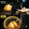 Perimeter Trip Alarm, 12 Gauge Camping Trip Wire Alarm Device, Early Warning Security System for Camping and Property Safety (1 Pack) view 2