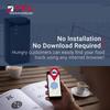 Food Truck Finder | 4G LTE GPS Tracking Device Made for Food Service Industry | Let Your Customers Know Where Your Location on Social Media | Save Your Favorite Spots with GPS Tagging Button view 4