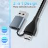 USB C USB3.0 Multi Card Reader Hub, SD/XD/TF/CF/MS Card Slot with 3 USB3.0, 8 in 2 Memory Card Reader/Adapter/Hub for SD SDXC SDHC CF CFI XD MS TF Micro SD Micro SDXC SDHC MS MMC UHS-I USB Stick Mouse view 3