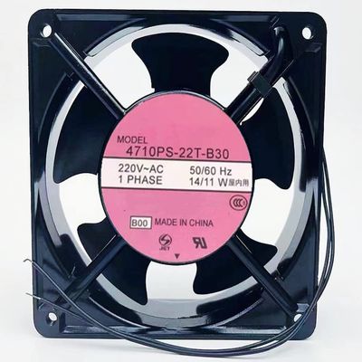 4710PS-22T-B30 220V 14/11W 120X120X38MM 2-Wire Cooling Fan