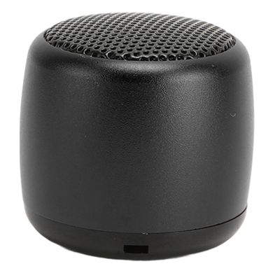AMONIDA Mini Speaker, USB Charging Large Volume Hands Free Calling Small Wireless Speaker Heavy Subwoofer for PC for Phone (Black)