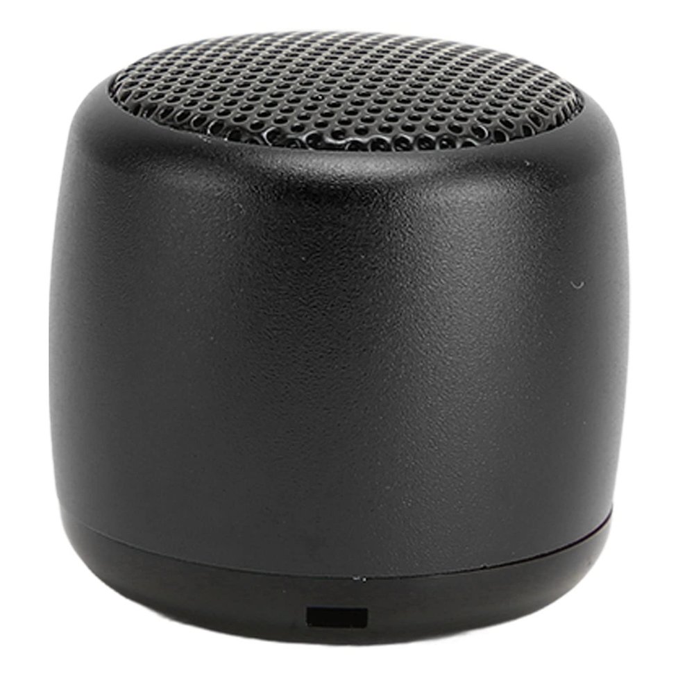 AMONIDA Mini Speaker, USB Charging Large Volume Hands Free Calling Small Wireless Speaker Heavy Subwoofer for PC for Phone (Black)