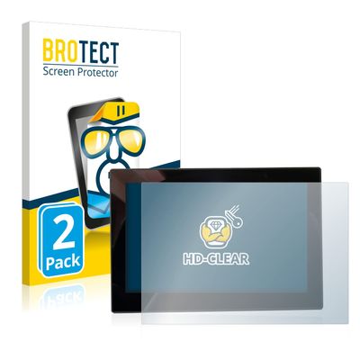 brotect 2-Pack Screen Protector Compatible with MG 4 7-Zoll Digitales Instrumentendisplay Screen Protection Film Ultra Clear - Scratch Proof,Clear