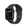 Apple Watch SE (2nd Gen) (GPS, 40mm) - Midnight Aluminum Case with Midnight Sport Band, S/M (Renewed) view 1