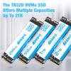 INLAND TN320 512GB NVMe M.2 PCIe Gen3x4 2280 Internal Solid State Drive SSD - Up to 2000 MB/s, 3D NAND, Storage and Memory for Laptop & PC Desktop view 3