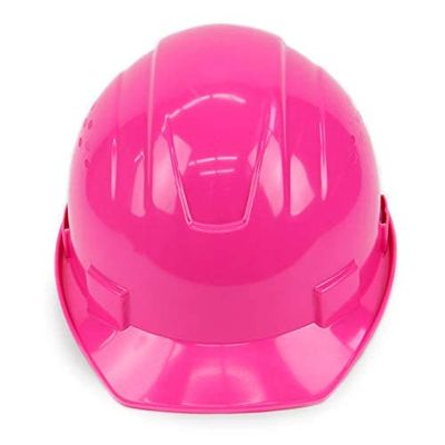 RK-HP14, Hard Hat Cap Style with 4 Point Ratchet Suspension, 1EA (HI VIS Pink) Set of 12