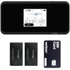 5G Mobile Portable WiFi, Verizon Wireless Jetpack Inseego MiFi M2100, Free VPN Mobile Hotspot for Travel, Unlocked Globally, Speed Up to 2,7 Gbps, Use 8 hrs, EVDO-LINK Bundle (Standard) view 1