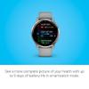 Garmin Venu 2 Plus, GPS Smartwatch with Call and Text, Advanced Health Monitoring and Fitness Features, Silver with Gray Band (Renewed) view 3