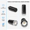 Anina 3.5 Inch NMO Dual Band VHF UHF Antenna with Magnetic Antenna Base PL-259 RG58 Coaxial Cable NMO Mount Cap for CB Ham Radio Marine Two Way Radio view 3