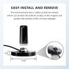 Anina 3.5 Inch NMO Dual Band VHF UHF Antenna with Magnetic Antenna Base PL-259 RG58 Coaxial Cable NMO Mount Cap for CB Ham Radio Marine Two Way Radio view 4