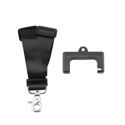 ABZEKH Drone Accessories Hook Holder Strap for DJI Mavic 3 Classic Air 2/2S Mini 2 Remote Control for Adjustable Lanyard Neck Strap Tablet Bracket Accessory (Color : Black Set)
