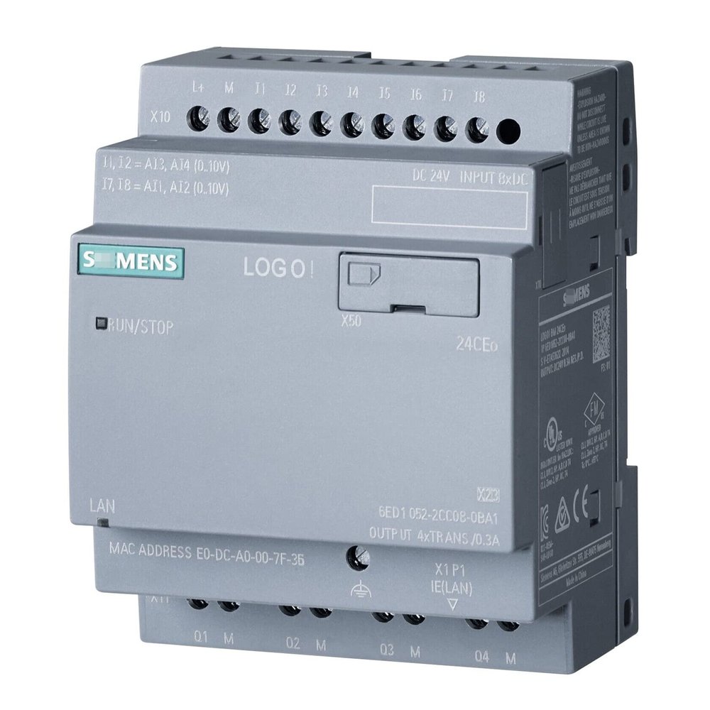 CBBEXP 6ED1052-2CC08-0BA1 24CEO Logic Module 6ED10522CC080BA1 Sealed in Box 1 Year Warranty Fast Shipment