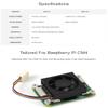 Dedicated 3007 Cooling Fan for Raspberry Pi Compute Module 4 CM4 with Thermal Tapes Low Noise 5V Power Supply @XYGStudy (CM4-FAN-3007-5V) view 2