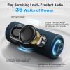 MIATONE Portable Bluetooth Speakers 36W Stereo Sound Bass Boost, 24H Playtime, Bluetooth 5.3 TWS Pairing Father Boy Friend Gifts for him Ideal Present (Blue) view 2