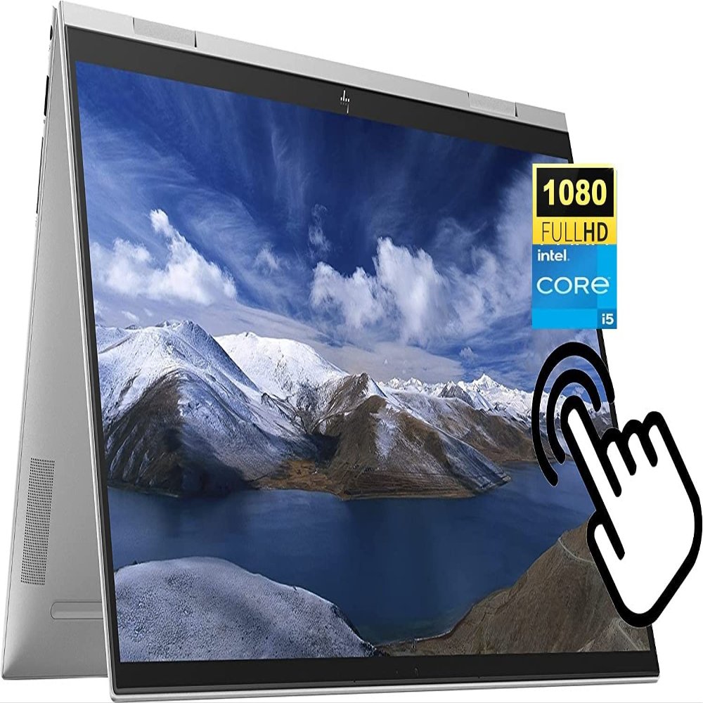 HP Envy x360 2-in-1 15.6" FHD Touchscreen Laptop, Intel Core i5-1135G7, 16GB RAM 1TB SSD, Wi-Fi, Bluetooth, HDMI, Webcam, Backlit Keyboard, Fingerprint Reader, Windows 11 Home, Natural Silver