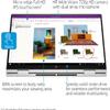 HP Envy x360 2-in-1 15.6" FHD Touchscreen Laptop, Intel Core i5-1135G7, 16GB RAM 1TB SSD, Wi-Fi, Bluetooth, HDMI, Webcam, Backlit Keyboard, Fingerprint Reader, Windows 11 Home, Natural Silver view 3