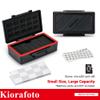 58 Slots Memory Card Case + 24pcs Clear SD Card Case: Camera Memory Card Case with Clear Plastic SD Card Case view 3