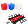 10 Slots Memory Card Holder + 24pcs Clear SD Card Case: Camera Memory Card Holder with Clear Plastic SD Card Case view 1