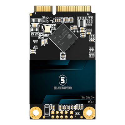 S SHARKSPEED mSATA SSD 512GB SATA 3 6Gb/s 3D NAND Mini Internal Solid State Drive for Laptop PC Desktop (mSATA, 512GB)