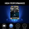 S SHARKSPEED mSATA SSD 512GB SATA 3 6Gb/s 3D NAND Mini Internal Solid State Drive for Laptop PC Desktop (mSATA, 512GB) view 2