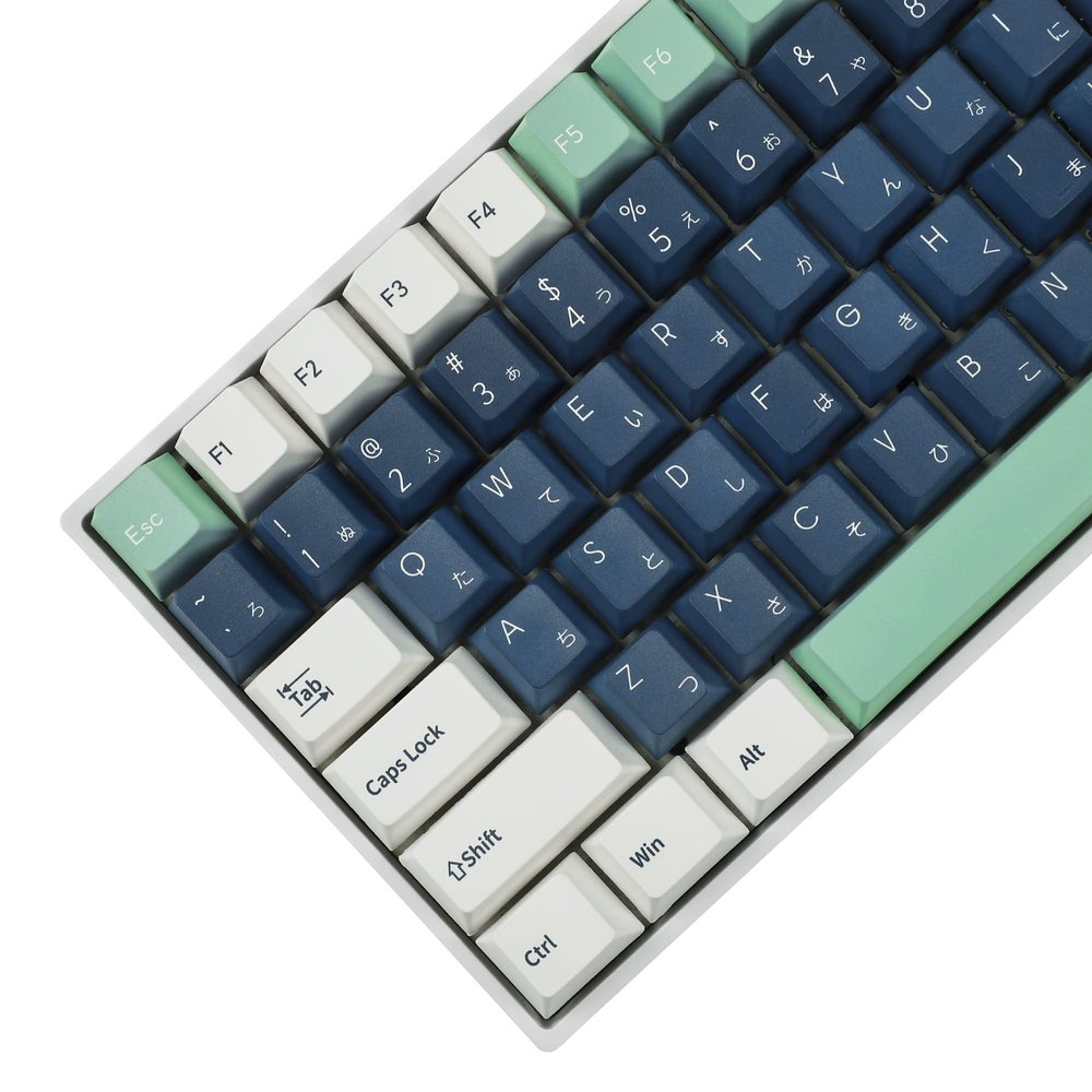 145 Heraldry Cherry Profile Dye Sub Thick PBT 5 Sides Mac Keycaps Set for ANSI 104 87 61 96 75 GMMK NCR80 Mx Keyboard