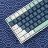 145 Heraldry Cherry Profile Dye Sub Thick PBT 5 Sides Mac Keycaps Set for ANSI 104 87 61 96 75 GMMK NCR80 Mx Keyboard view 4