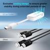 EZCast Wireless USB-C to HDMI Transmitter and Receiver, DisplayPort Screen Mirror from iPhone 15 to TV, 1080p HD, HDMI Extender, Wireless Display from Tablet and laptops to HDTV projectors view 3