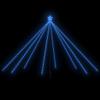vidaXL Blue Christmas Tree Lights - Indoor and Outdoor Use with Unique Waterfall Design, 576 LEDs, 8 Lighting Effects - Includes 33 ft Extension Cord view 1